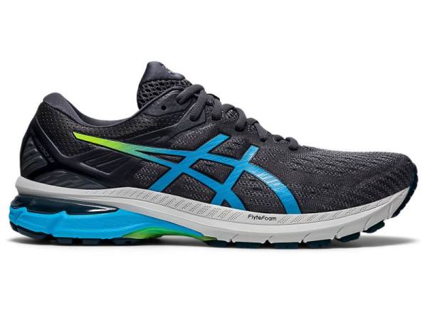 Asics Hardloopschoenen Heren, GT-2000 Grijs/LichtTurquoise - Asics Kopen | B6349120-SF